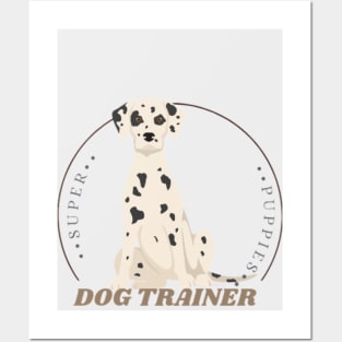 Dog Trainer Dalmatian Posters and Art